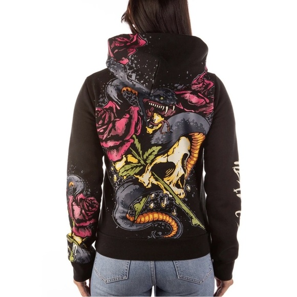 FAITH AND PAIN  by Rough Ride Co. HOODY - Picture 4 of 14